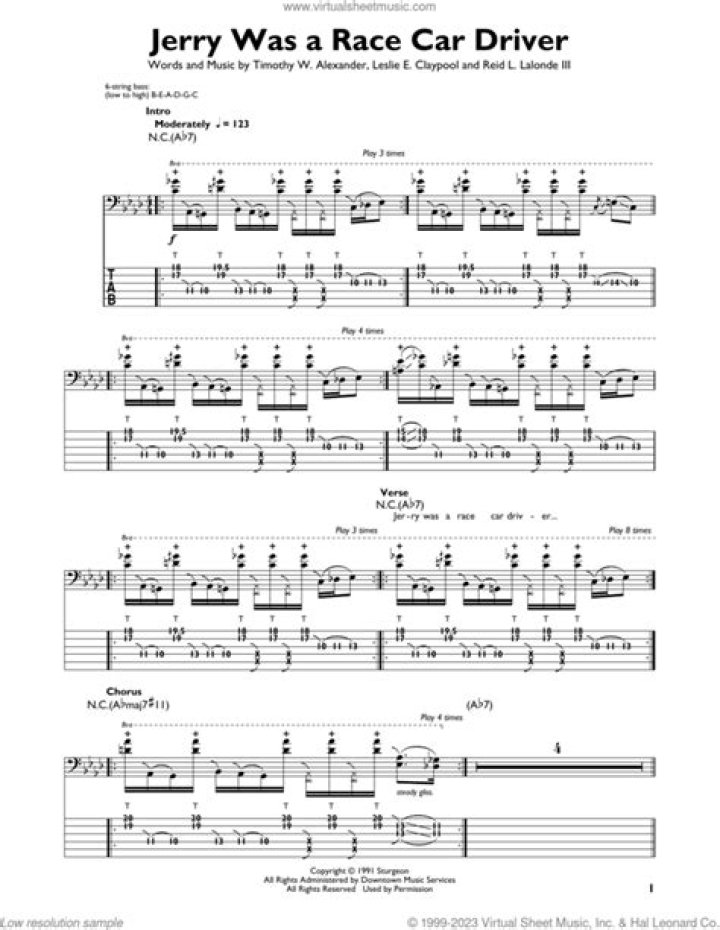 The Meaning Behind The Song: Jerry Was A Race Car Driver by Primus