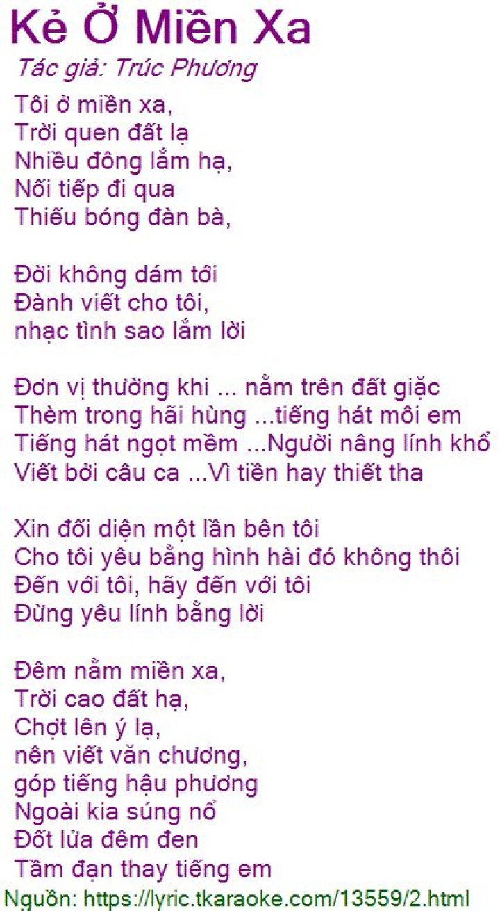 The Meaning Behind The Song: Kẻ Ở Miền Xa by Phương Mỹ Hạnh