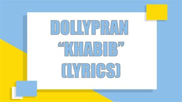 The Meaning Behind The Song: KHABIB by Dollypran