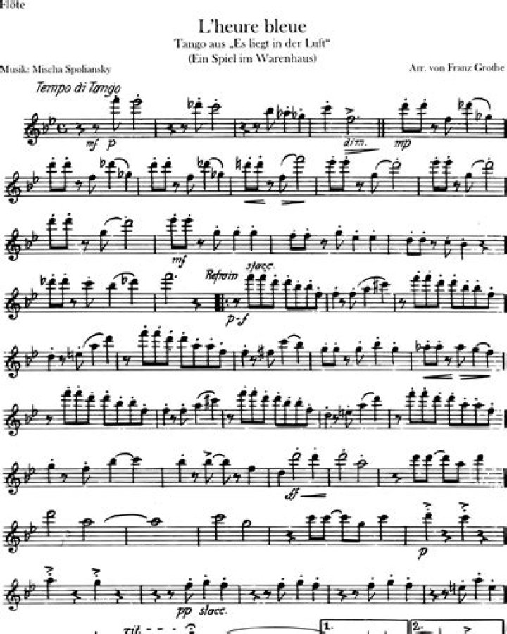 The Meaning Behind The Song: L’Heure Bleue by Mischa Spoliansky