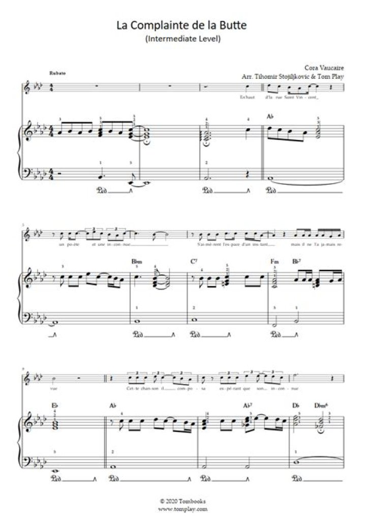 The Meaning Behind The Song: La Complainte de la Butte by Cora Vaucaire