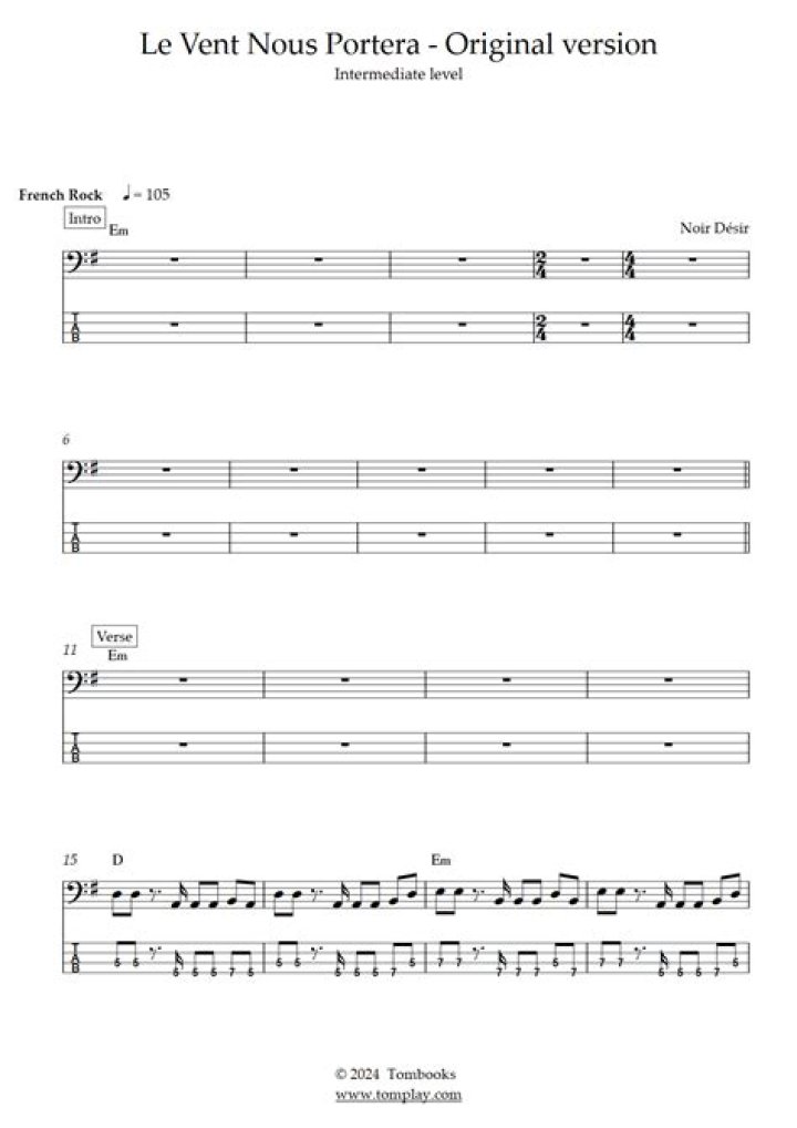 The Meaning Behind The Song: Le vent nous portera by Noir Désir