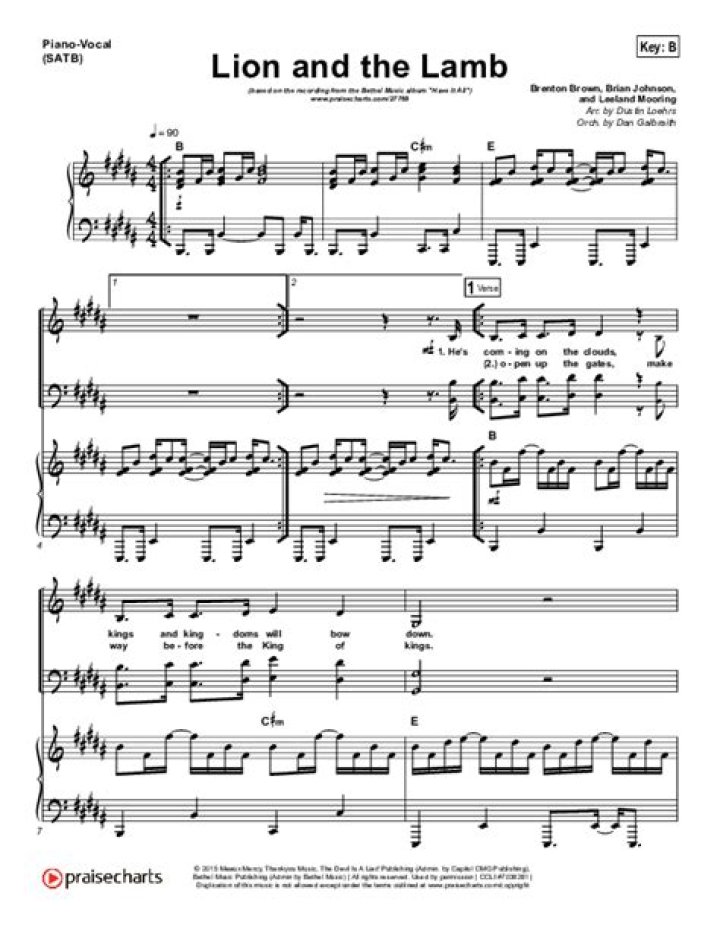 The Meaning Behind The Song: Lion and the Lamb by Bethel Music