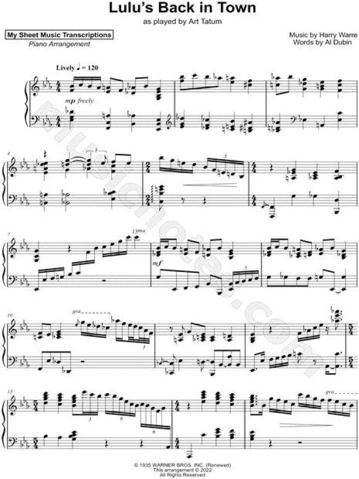 The Meaning Behind The Song: Lulu’s Back in Town by Louis Prima