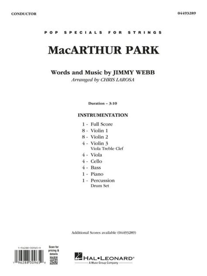 The Meaning Behind The Song: MacArthur Park by Jimmy Webb