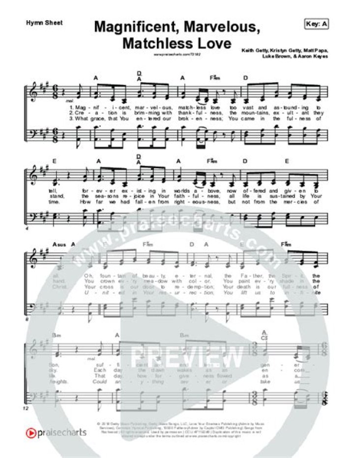 The Meaning Behind The Song: Magnificent, Marvelous, Matchless Love by Keith & Kristyn Getty