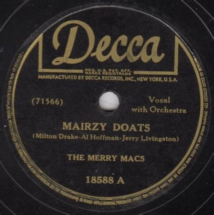 The Meaning Behind The Song: Mairzy Doats by The Merry Macs