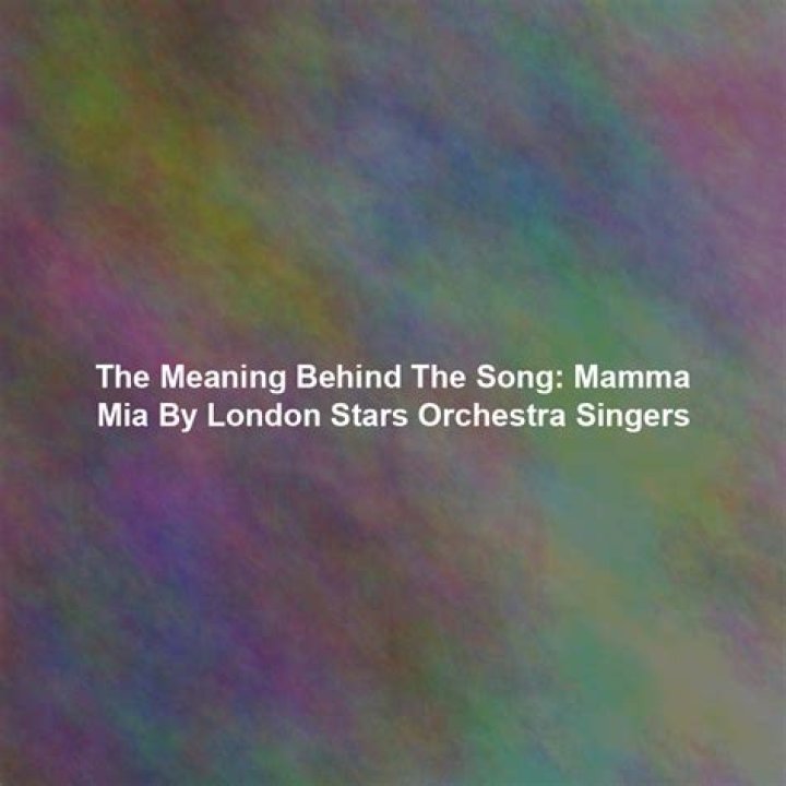 The Meaning Behind The Song: Mamma Mia by Hugel