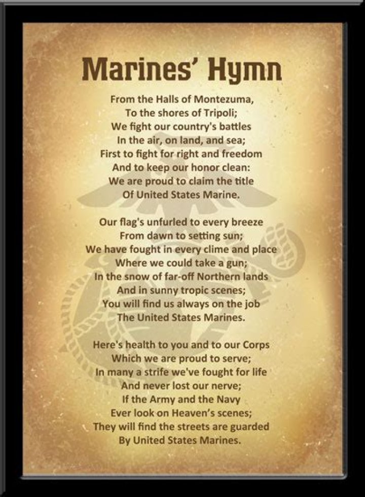 The Meaning Behind The Song: Marines’ Hymn by U.S. Marine Corps