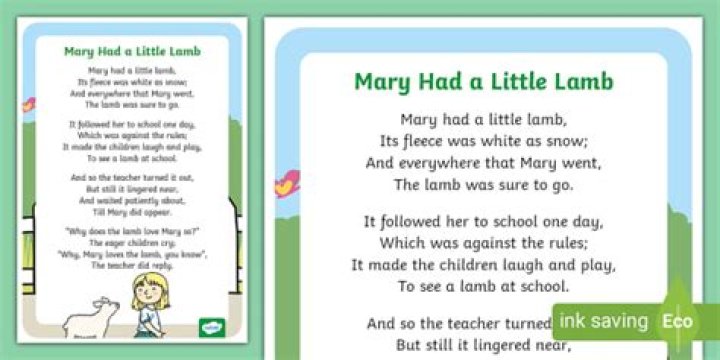 The Meaning Behind The Song: Mary Had a Little Lamb by Kidsongs