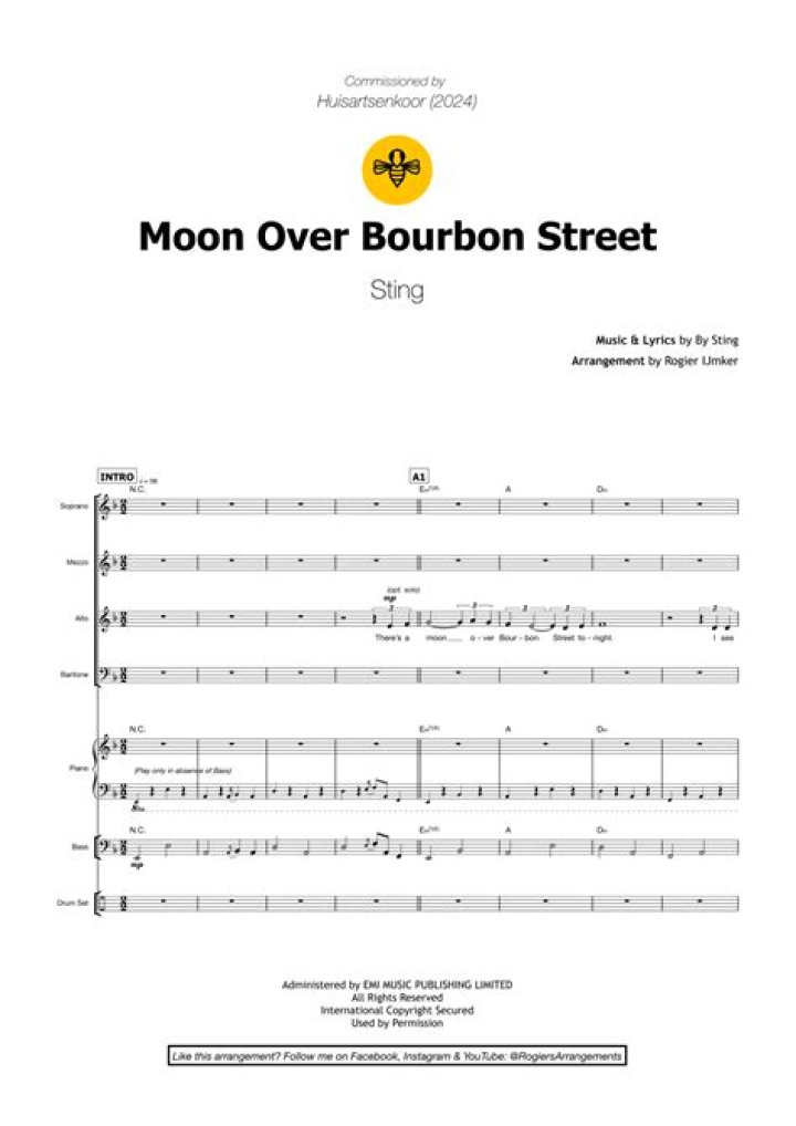 The Meaning Behind The Song: Moon Over Bourbon Street by Sting