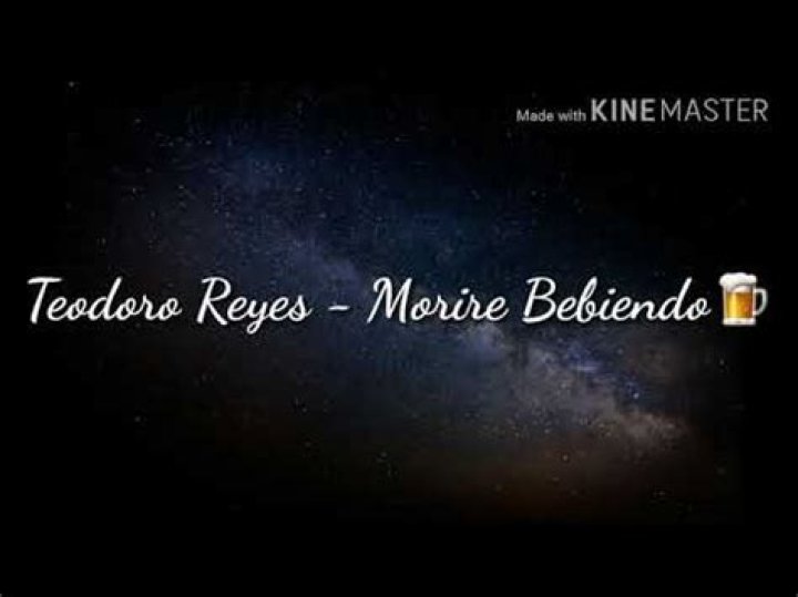 The Meaning Behind The Song: Moriré Bebiendo by Teodoro Reyes