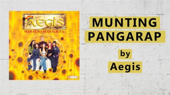 The Meaning Behind The Song: Munting Pangarap by Aegis