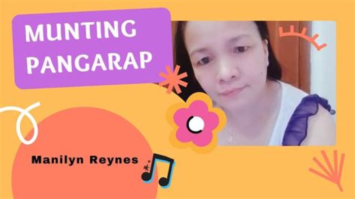 The Meaning Behind The Song: Munting Pangarap by Manilyn Reynes