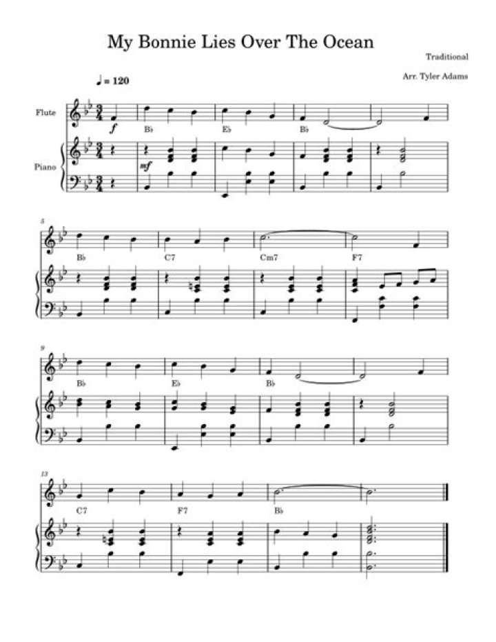 The Meaning Behind The Song: My Bonnie Lies Over The Ocean by Traditional