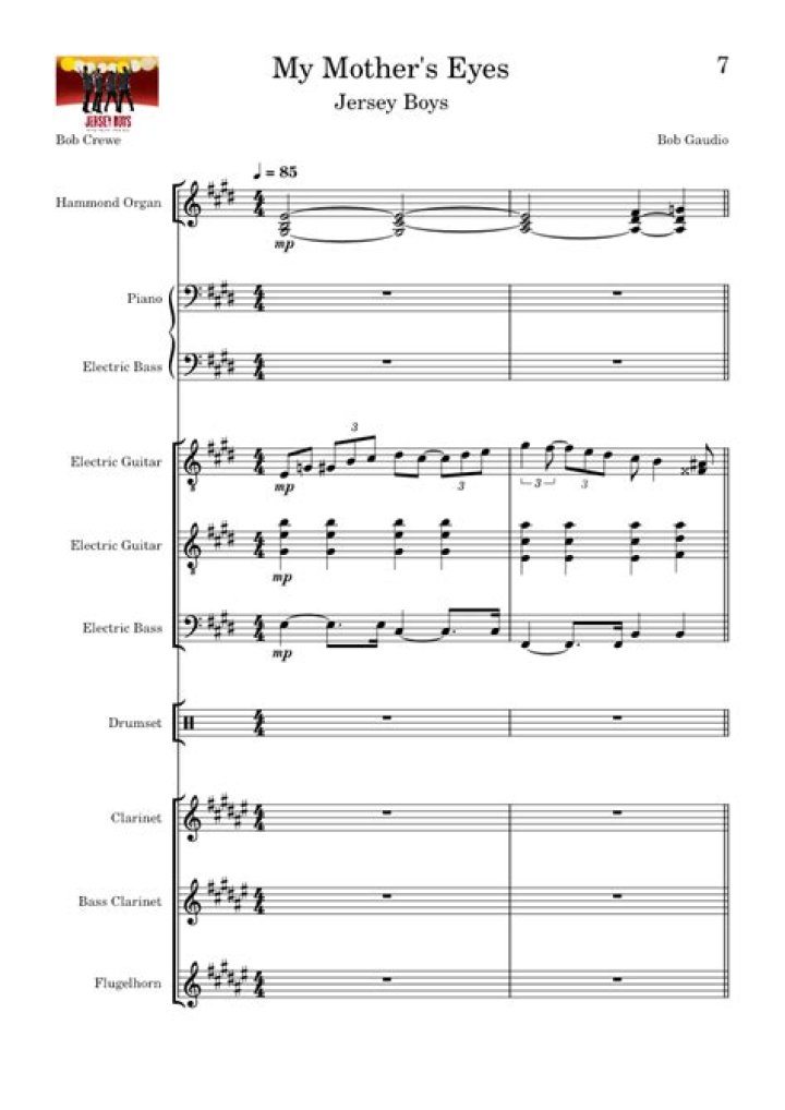 The Meaning Behind The Song: My Mothers Eyes by Frankie Valli