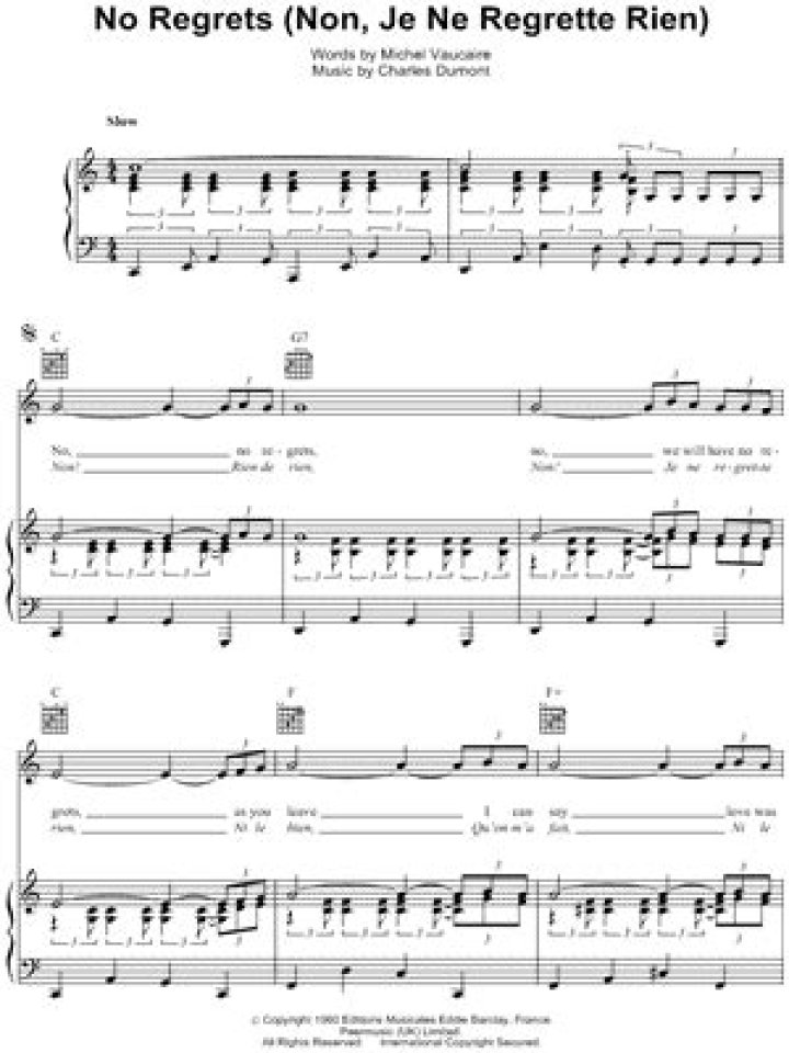 The Meaning Behind The Song: Non Je Ne Regrette Rien by Hans Zimmer