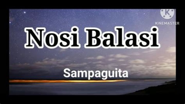 The Meaning Behind The Song: Nosi Balasi by Sampaguita