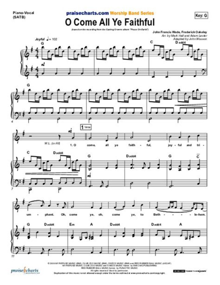 The Meaning Behind The Song: O Come All Ye Faithful by Casting Crowns