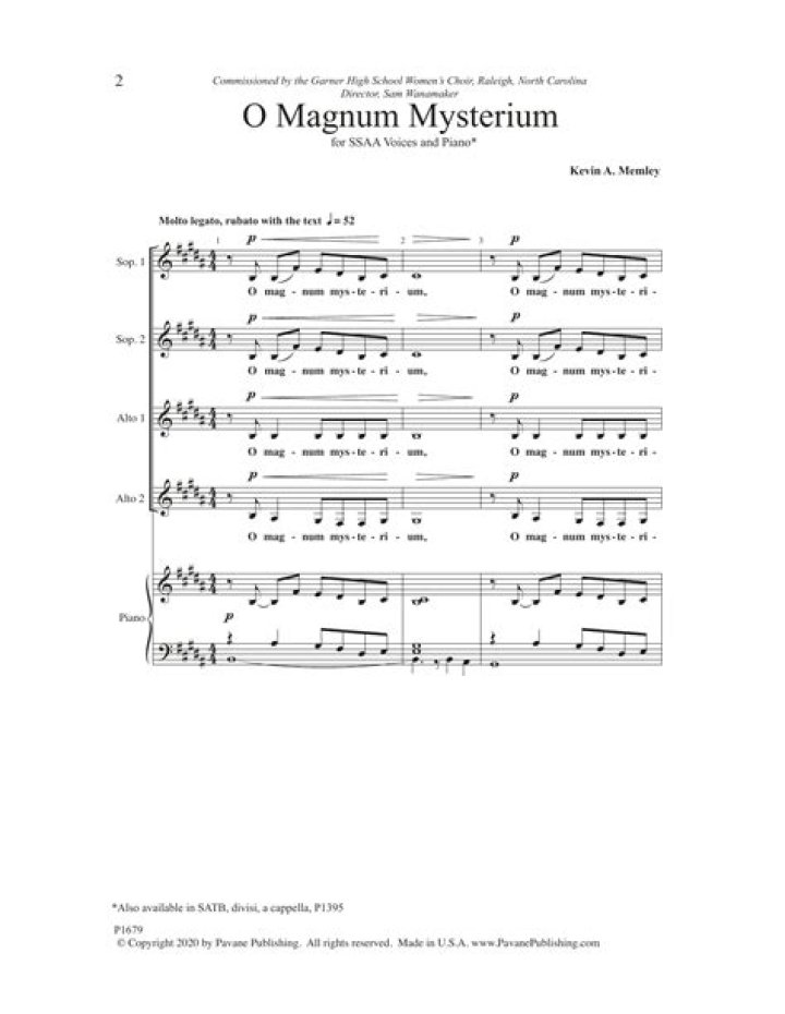 The Meaning Behind The Song: O Magnum Mysterium by Youth choir BALSIS