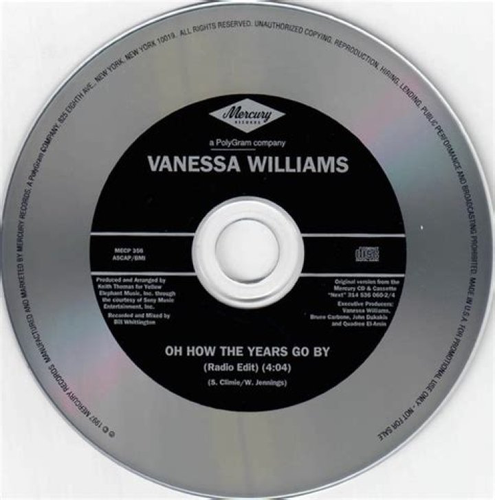 The Meaning Behind The Song: Oh How the Years Go By by Vanessa Williams