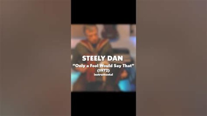 The Meaning Behind The Song: Only a Fool Would Say That by Steely Dan