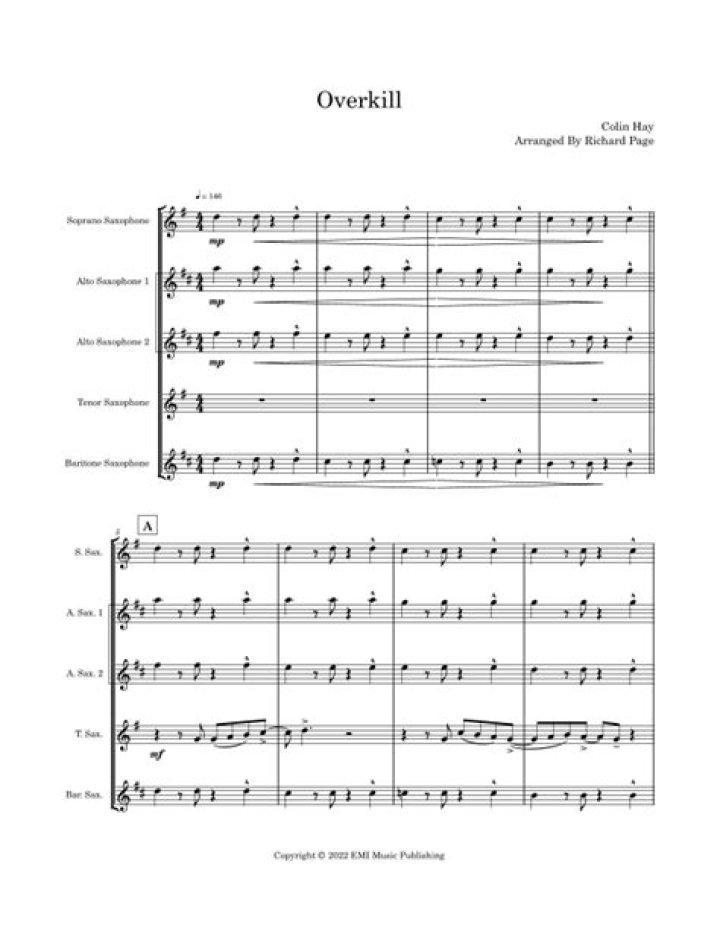 The Meaning Behind The Song: Overkill by Men at Work