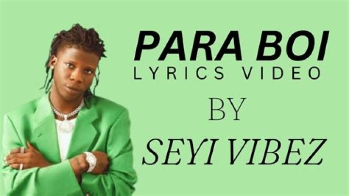 The Meaning Behind The Song: Para Boi by Seyi Vibez