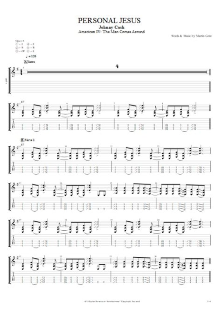 The Meaning Behind The Song: Personal Jesus by Johnny Cash