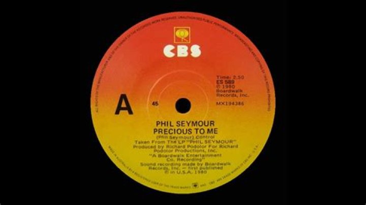 The Meaning Behind The Song: Precious To Me by Phil Seymour