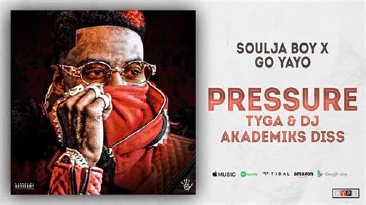 The Meaning Behind The Song: Pressure (Tyga & DJ Akademiks Diss) by Soulja Boy