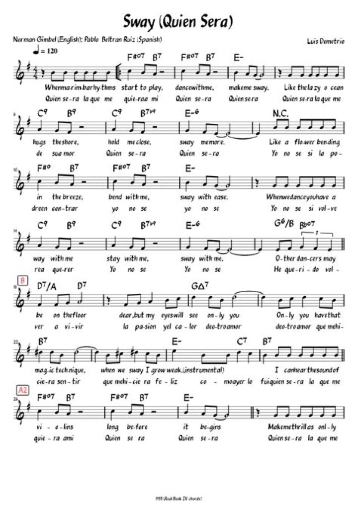 The Meaning Behind The Song: Quien Sera (Sway) by Il Divo