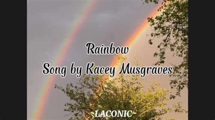 The Meaning Behind The Song: Rainbow by Kacey Musgraves