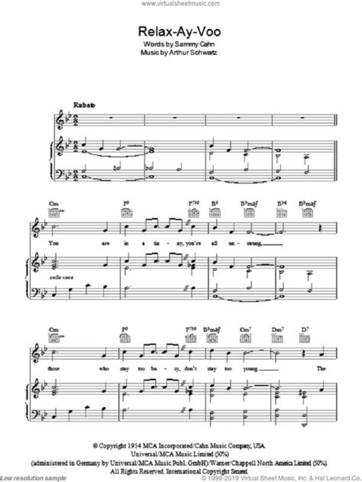 The Meaning Behind The Song: Relax-Ay-Voo by Dean Martin