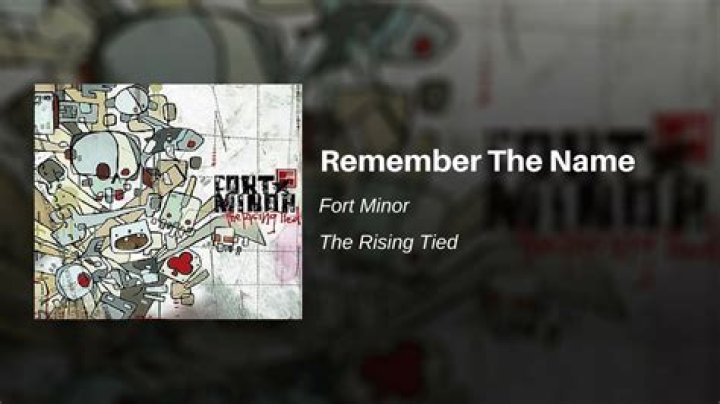 The Meaning Behind The Song: Remember The Name by Fort Minor