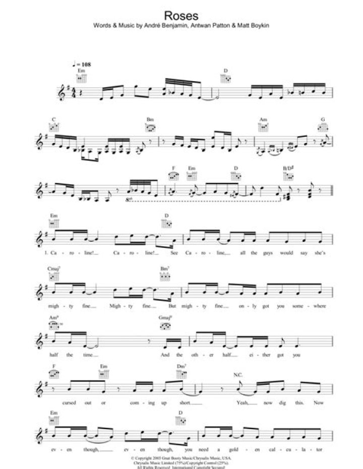 The Meaning Behind The Song: Roses by OutKast