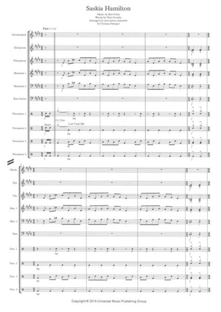 The Meaning Behind The Song: Saskia Hamilton by Ben Folds