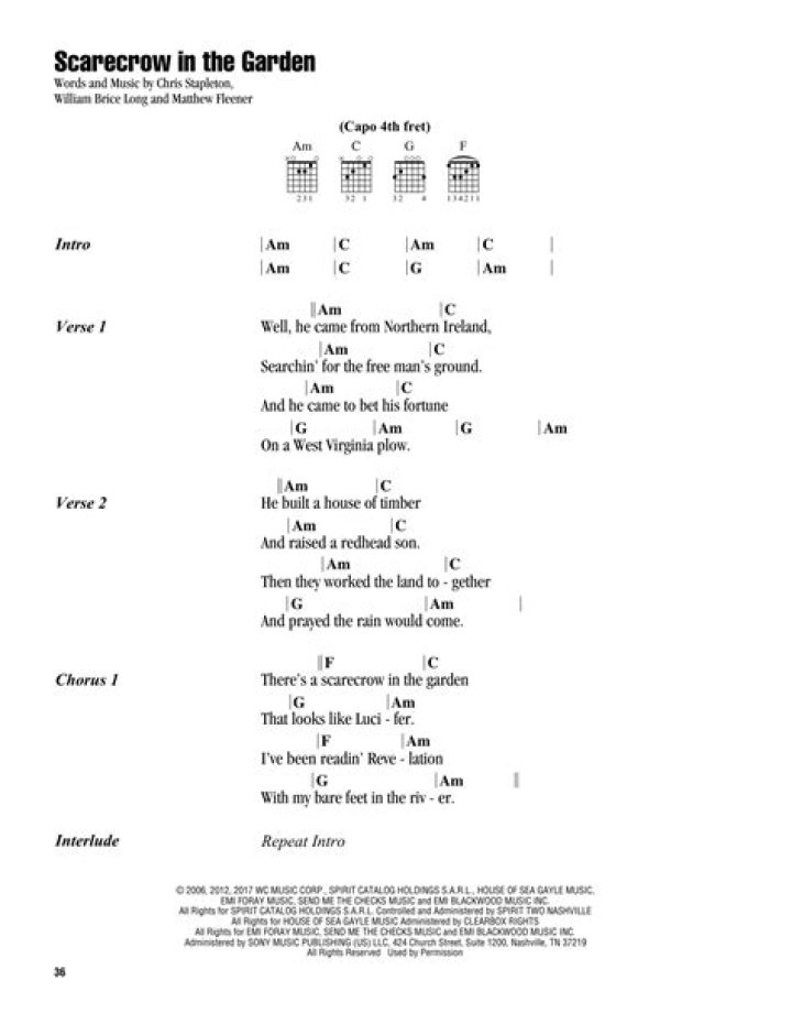 The Meaning Behind The Song: Scarecrow in the Garden by Chris Stapleton