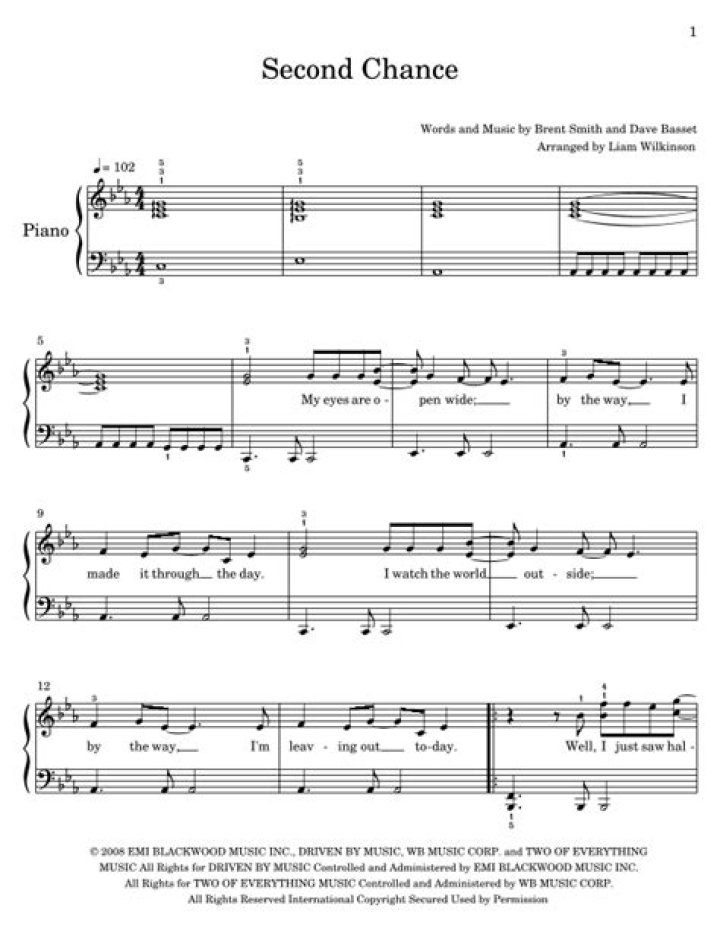 The Meaning Behind The Song: Second Chance by Shinedown