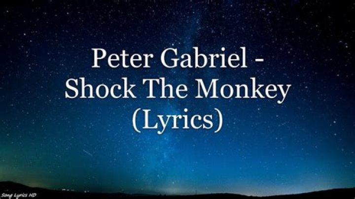 The Meaning Behind The Song: Shock The Monkey by Peter Gabriel