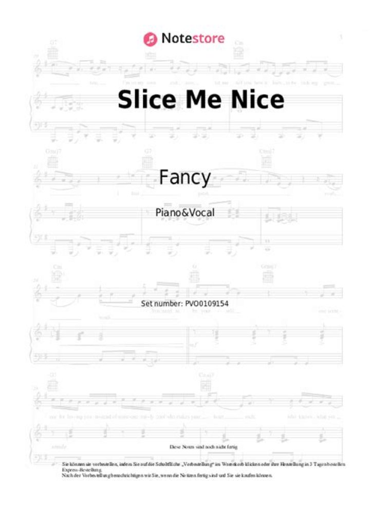 The Meaning Behind The Song: Slice Me Nice by Fancy