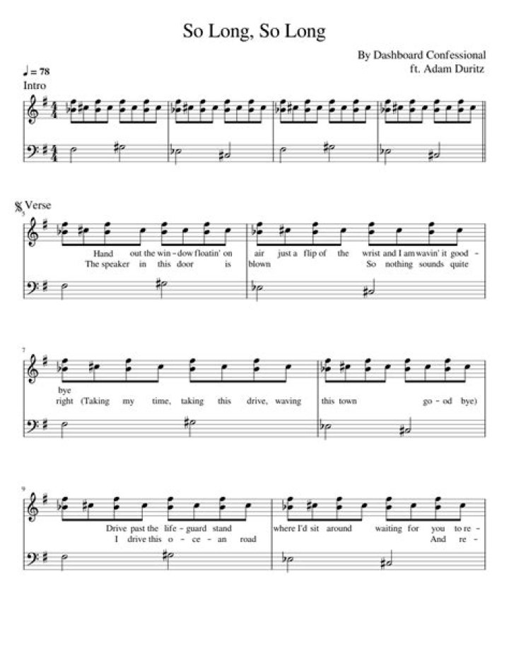 The Meaning Behind The Song: So Long, So Long by Dashboard Confessional