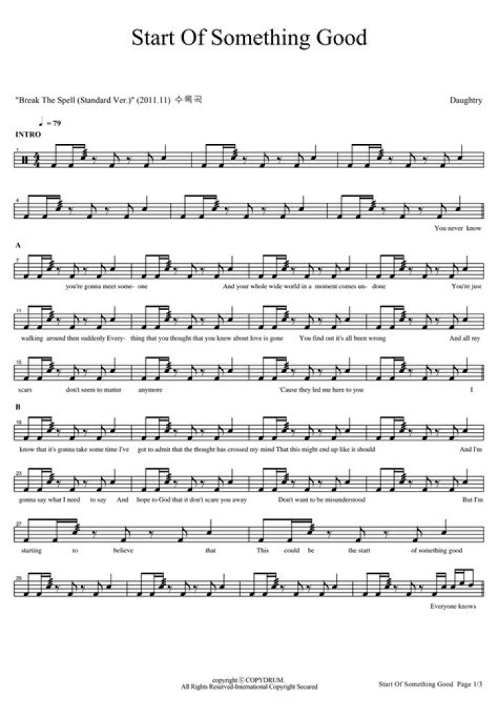 The Meaning Behind The Song: Start of Something Good by Daughtry