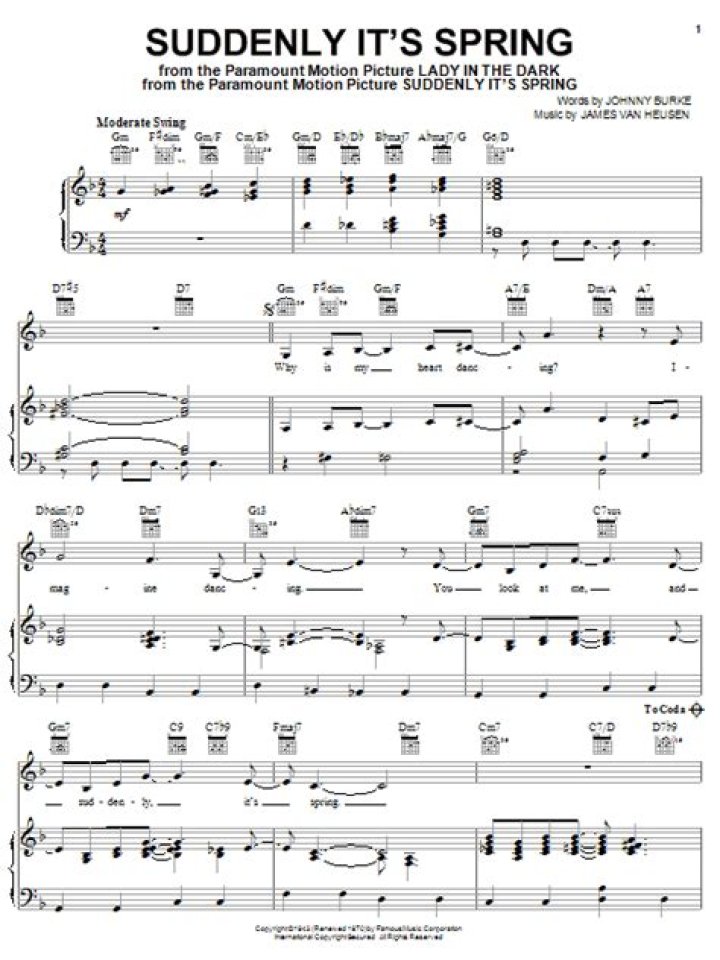 The Meaning Behind The Song: Suddenly, It’s Spring by Frank Sinatra