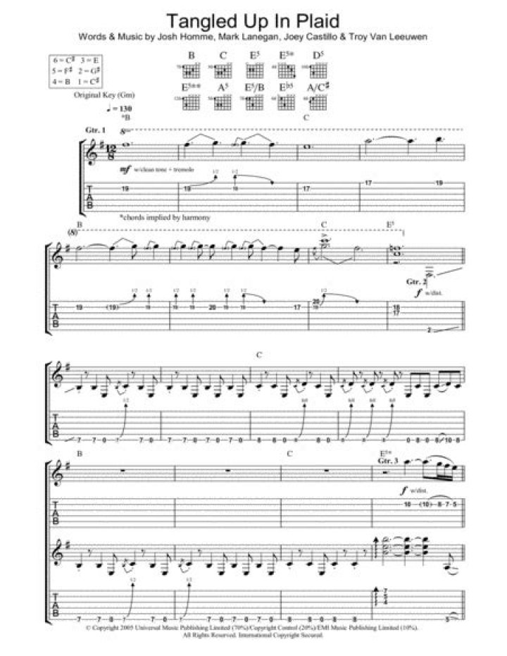 The Meaning Behind The Song: Tangled Up in Plaid by Queens of the Stone Age