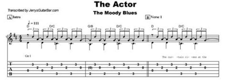 The Meaning Behind The Song: The Actor by The Moody Blues