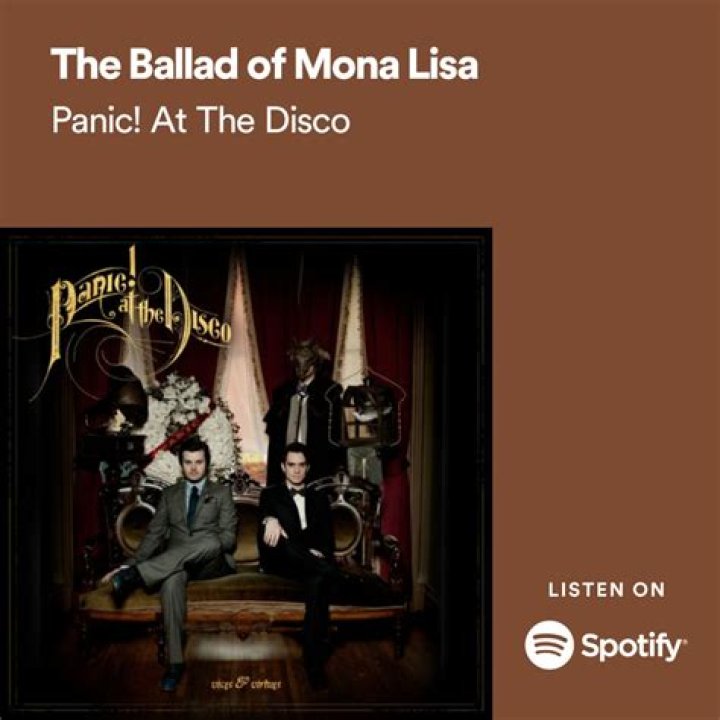 The Meaning Behind The Song: The Ballad of Mona Lisa by Panic at the Disco