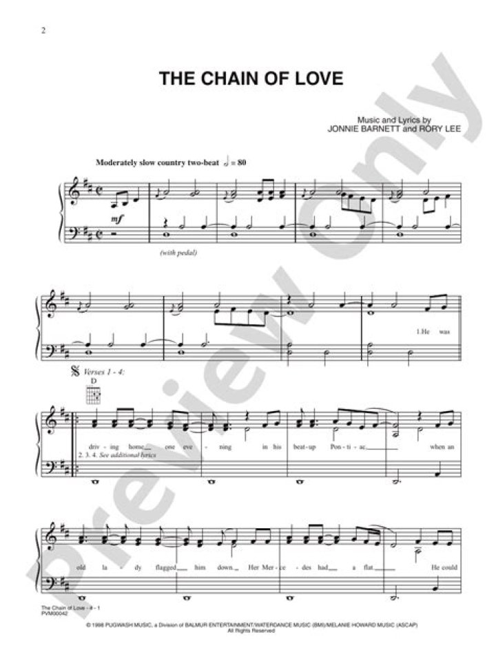 The Meaning Behind The Song: The Chain Of Love by Clay Walker