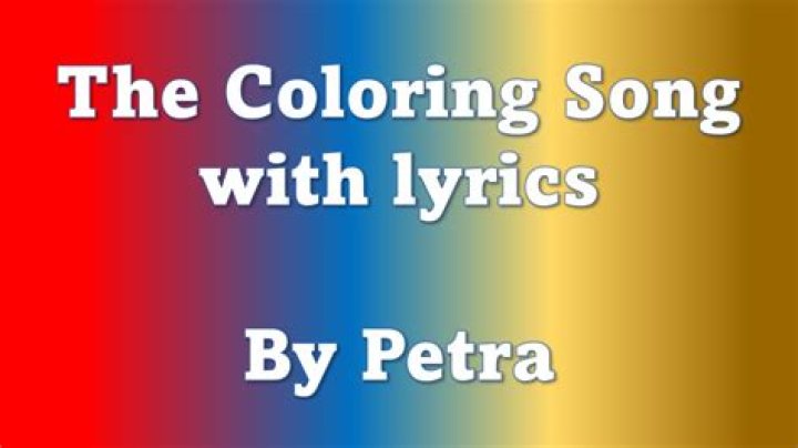 The Meaning Behind The Song: The Coloring Song by Petra