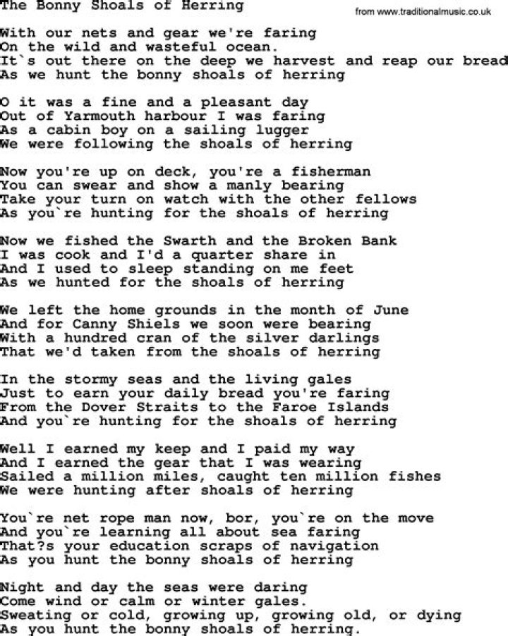 The Meaning Behind The Song: The Herring by The Dubliners